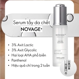 47104 Oriflame- Serum Tẩy da chết Novage+ Proceuticals AHA Peel Solution 6% 30ML