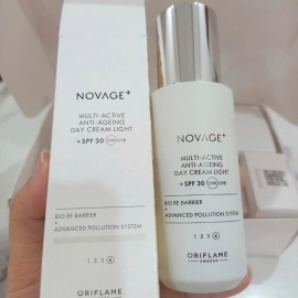41044 Orifame- Kem dưỡng ban ngày Novage+ Multi-Active Anti-Ageing Day Cream Light SPF 30