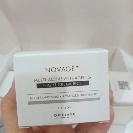 41058 Oriflame- Kem dưỡng ban đêm Novage+ Multi-Active Anti-Ageing Night Cream Rich 50ml ( đậm đặc)