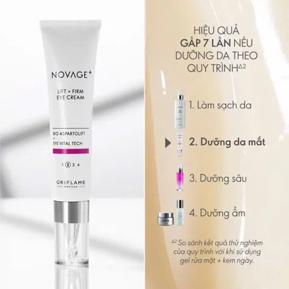 42425- Kem dưỡng da mắt săn chắc  đàn hồi NOVAGE+ Lift + Firm Eye Cream 15ml