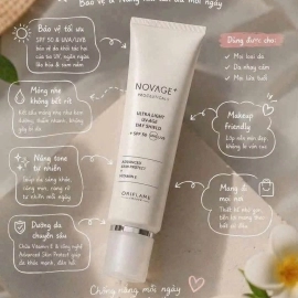 41059 Oriflame – Kem chống nắng Novage+ Proceuticals Ultra Light UV-Age Day Shield + SPF 50  tuýp 30ml