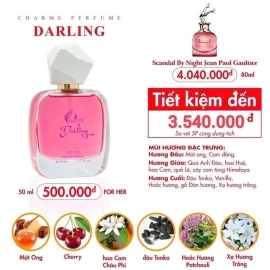 NƯỚC HOA NỮ CHARME DARLING 50ML