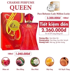 NƯỚC HOA NỮ CHARME QUEEN 100ML