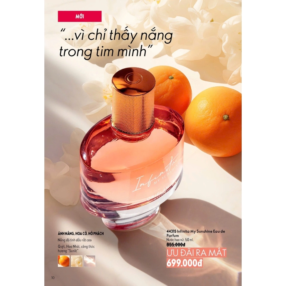 32871 Oriflame – Nước hoa nữ Eclat Mademoiselle Eau De Toilette – 50ml 32871 Oriflame – Nước hoa nữ Eclat Mademoiselle Eau De Toilette – 50ml