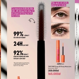 46896 MASCARA OFILAME THE ONE PUMP 8ML KHÔNG LEM KHÔNG TRÔI SIÊU BỀN MÀU DATE 05.2028