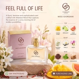 47513 Oriflame – Nước hoa Nữ Miss Giordani Eau De Parfum – 50ml