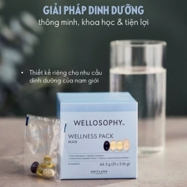 Thực phẩm bảo vệ sức khỏe WELLOSOPHY Wellness Pack Man