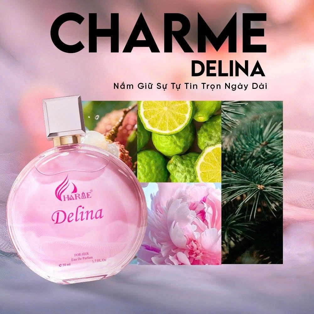 NƯỚC HOA NỮ CHAMRE DELINA 50ML NƯỚC HOA NỮ CHAMRE DELINA 50ML