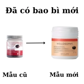 38557 Oriflame – Thực phẩm bảo vệ sức khoẻ Astaxanthin & Bilberry Extract giúp chống oxy hoá mạnh mẽ và làm đẹp da