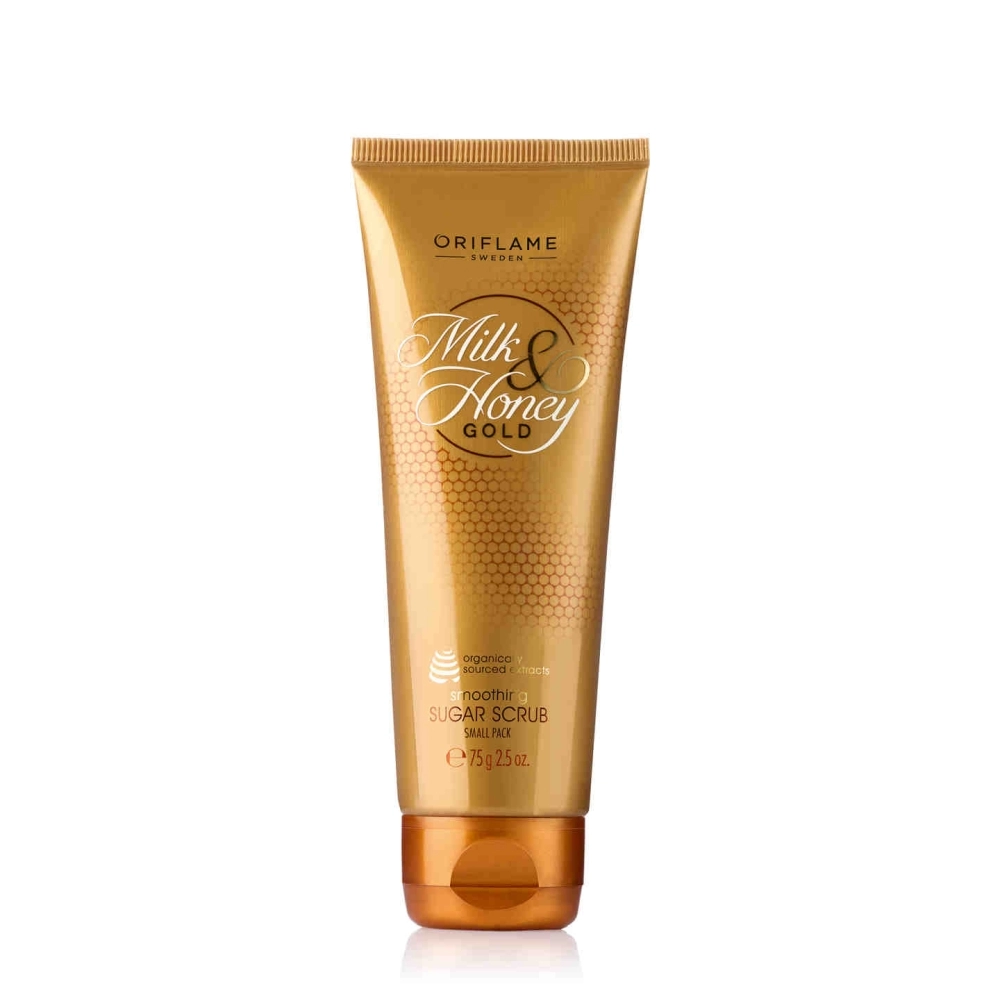 Oriflame – Kem tắm tẩy tế bào chết  Milk And Honey Gold 75ML